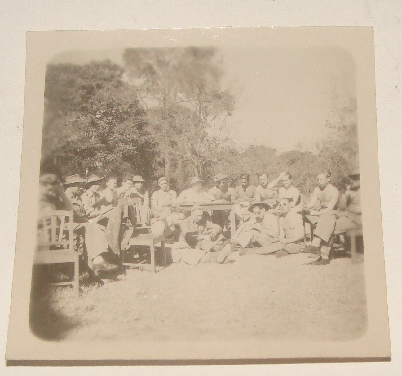 Ad Jewish Judaica 194?5 WW2 British Army Brigade Rabbi Jaffe Photo Asia Military