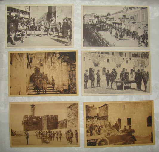 Photo Palestine Card RARE Jewish Judaica Eretz Israel Simini Postcard Jerusalem