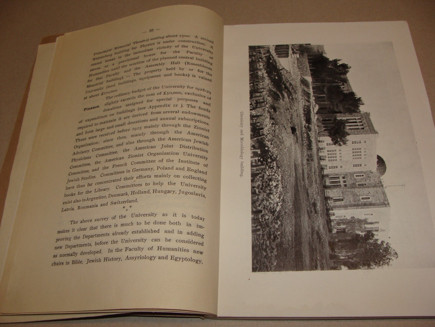 $ Book Jewish 1929 Palestine Israel Jerusalem Hebrew University Year English