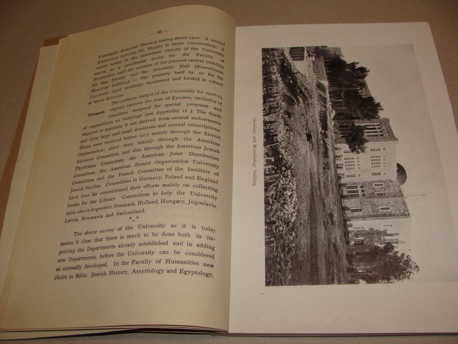 $ Book Jewish 1929 Palestine Israel Jerusalem Hebrew University Year English