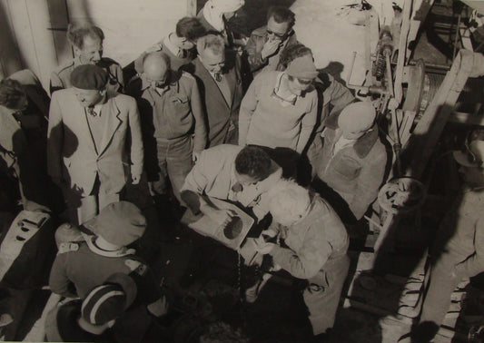 Pol Photo Jewish Judaica 1950s Israel Israeli Prime Minister David Ben Gurion