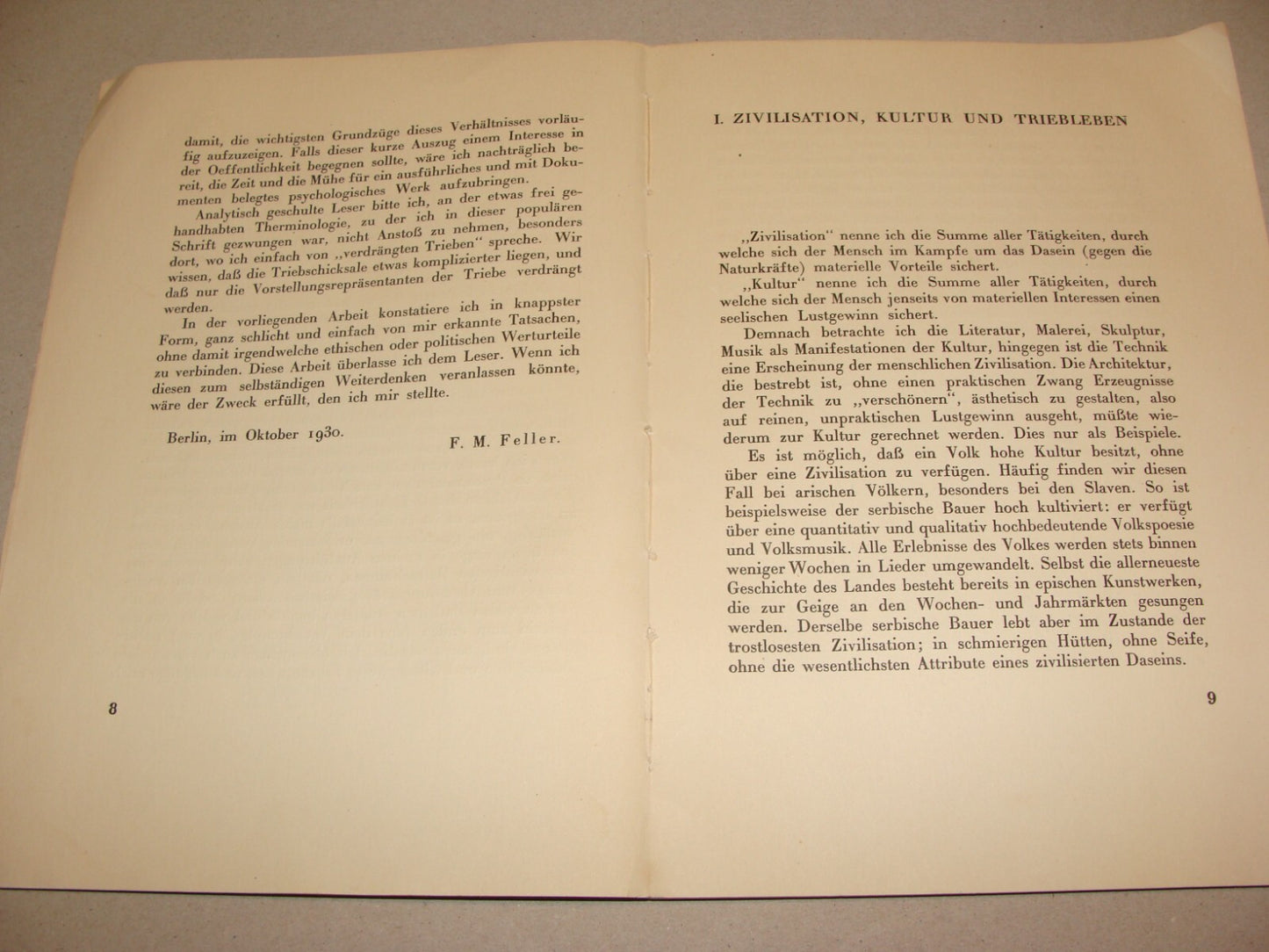 Germany Book Jewish 1931 German Berlin Feller Antisemitism Psychoanalytic Jews