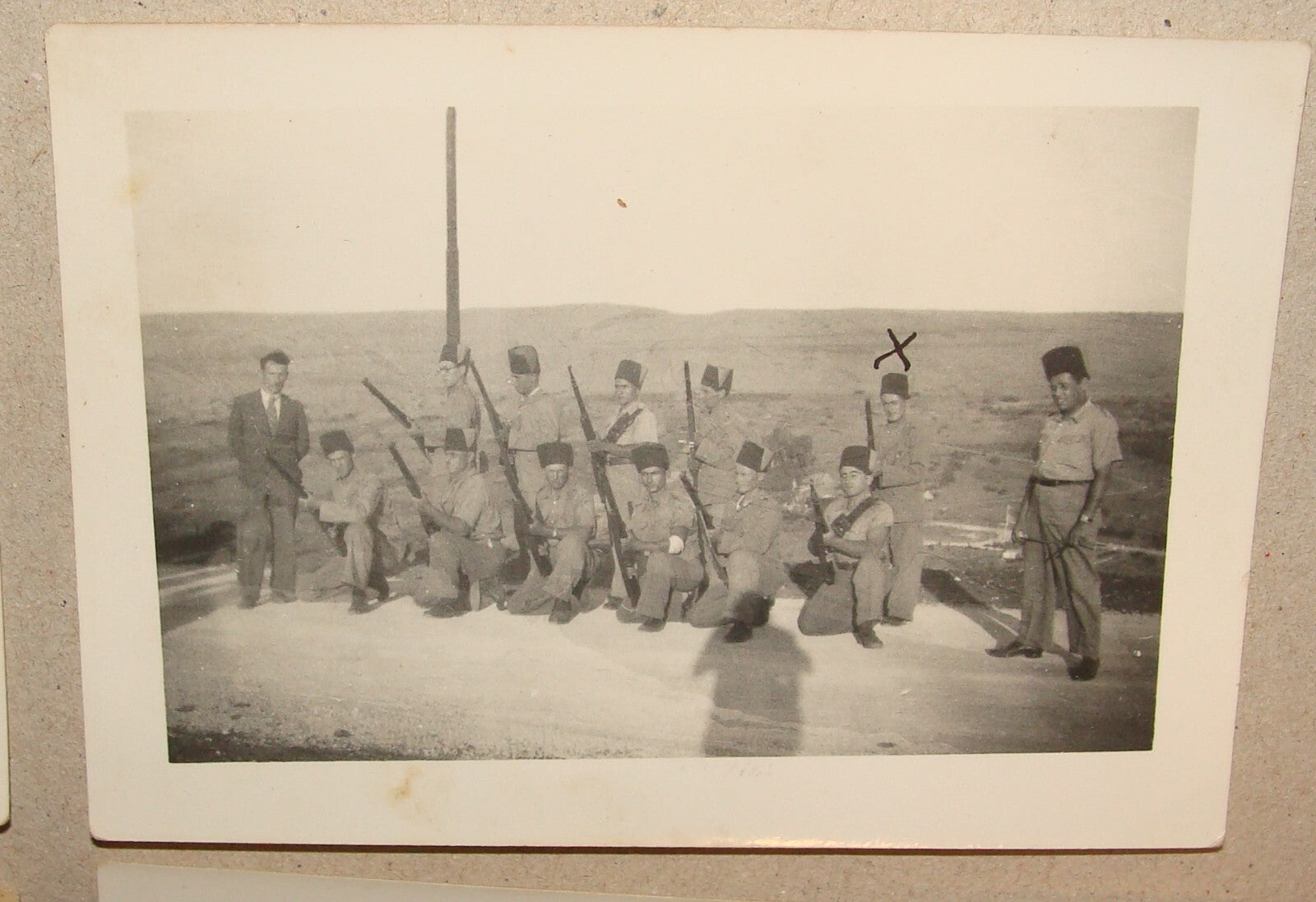 Photo Palestine RARE 1930s-40s Jewish Judaica Israel Hebrew Police NOTRIM x5