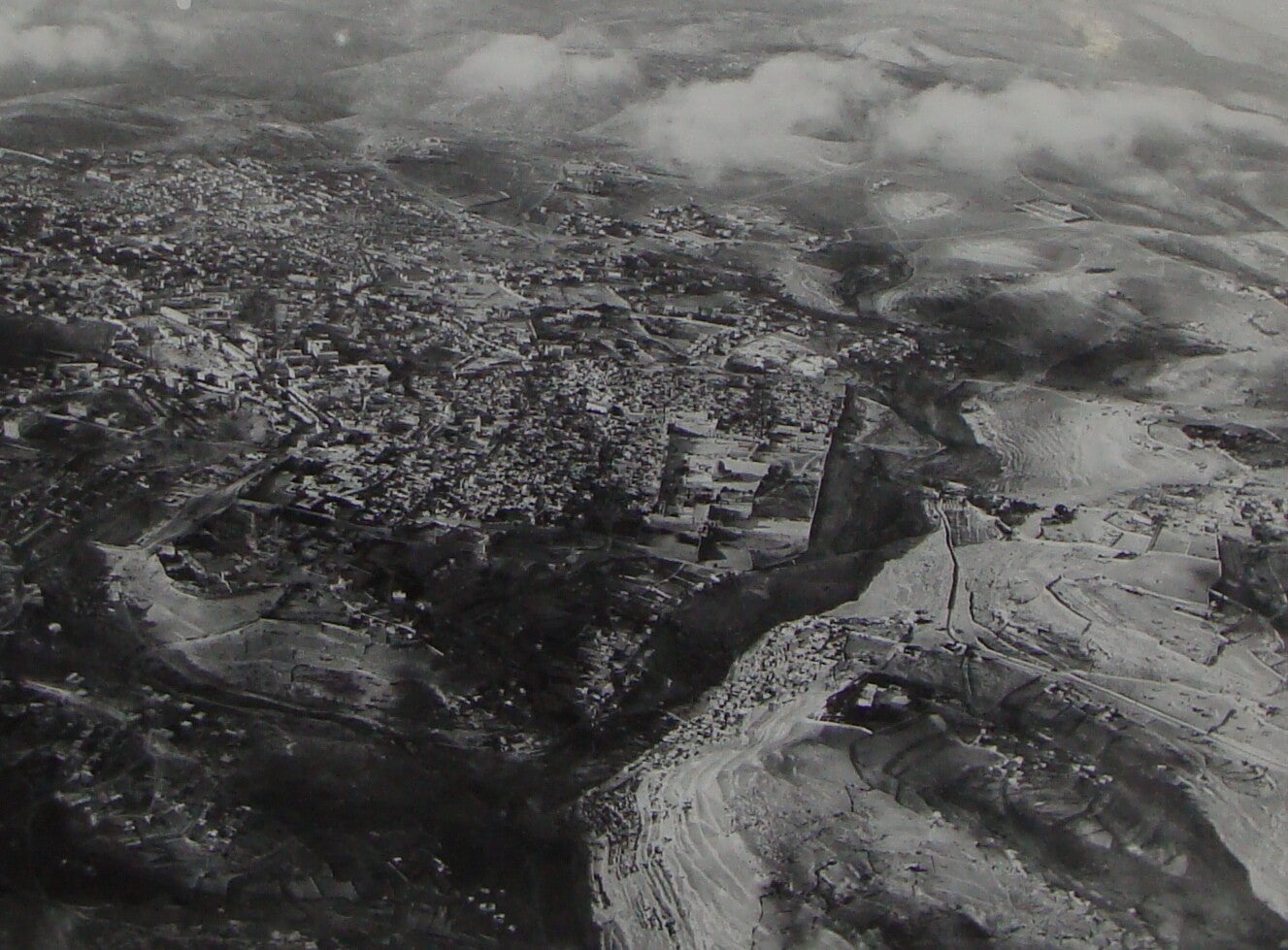 Photo Print, Jewish Judaica Palestine Israel Jerusalem View From The South 1920s