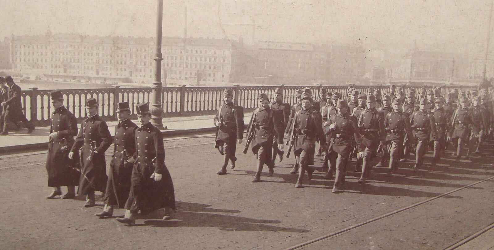 Germany Antique 1906 German   Photo Postcard Army Military Karlsruhe Baden Stamp