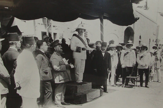 Photo Print, 1925 Palestine High Commissioner Herbert Samuel Jaffa Farewell