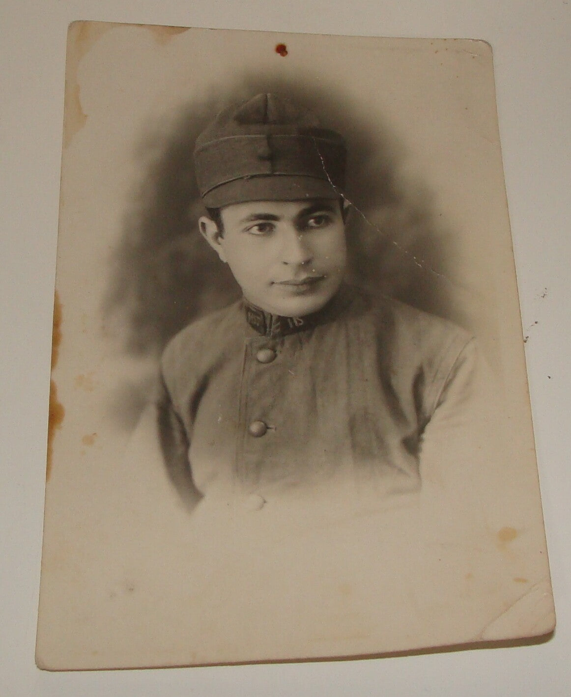 Ottoman Turkey Turkish Izmir Soldier Army Military Photo WWI?