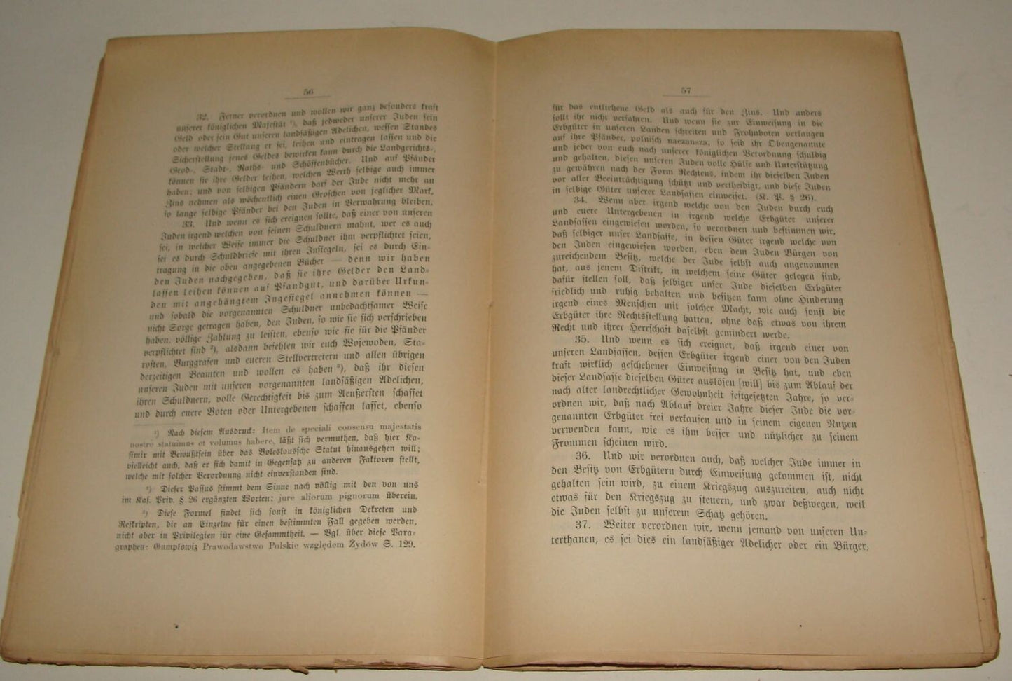 Book Jewish Judaica 1892 Poland JEWS RIGHTS Poznan German 1st Edition Bloch RARE