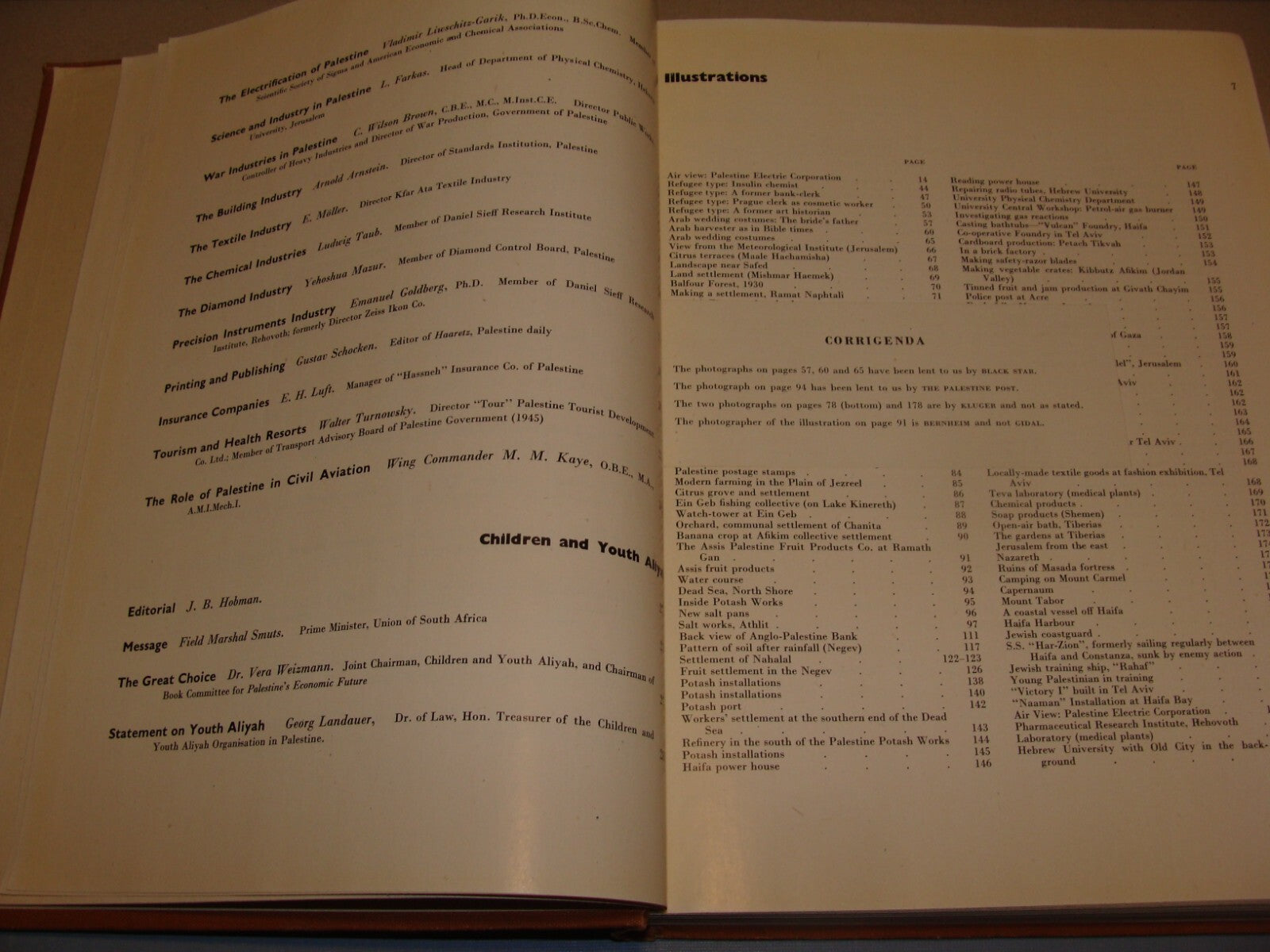 Book Jewish 1946 PALESTINE ECONOMIC FUTURE Book Israel Zionist London Zionism