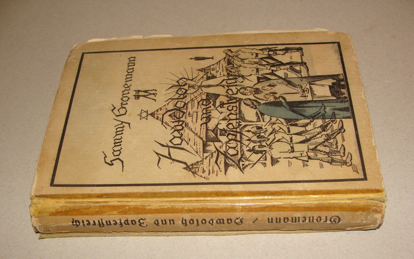 Germany Book Jewish Judaica 1924 German Poland Lithuania East Europe History