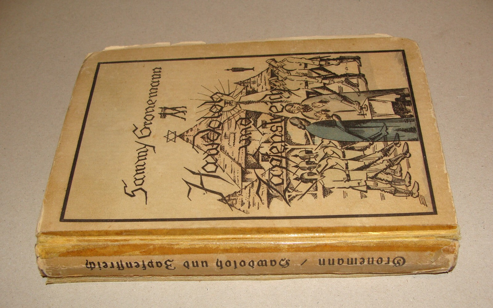Germany Book Jewish Judaica 1924 German Poland Lithuania East Europe History