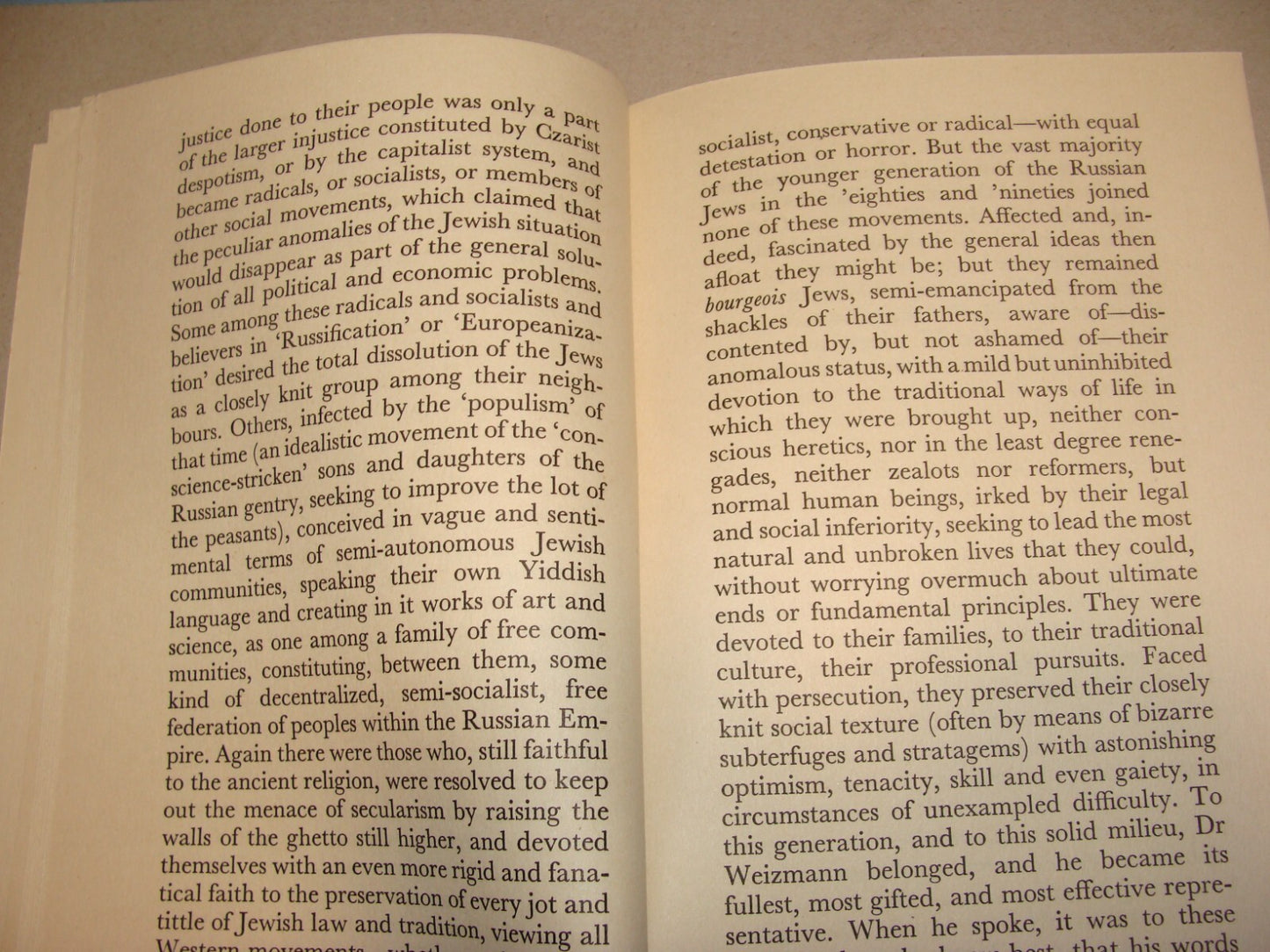 Book Jewish Judaica London 1957 Chaim Weizmann Herbert Samuel Lecture Zionism