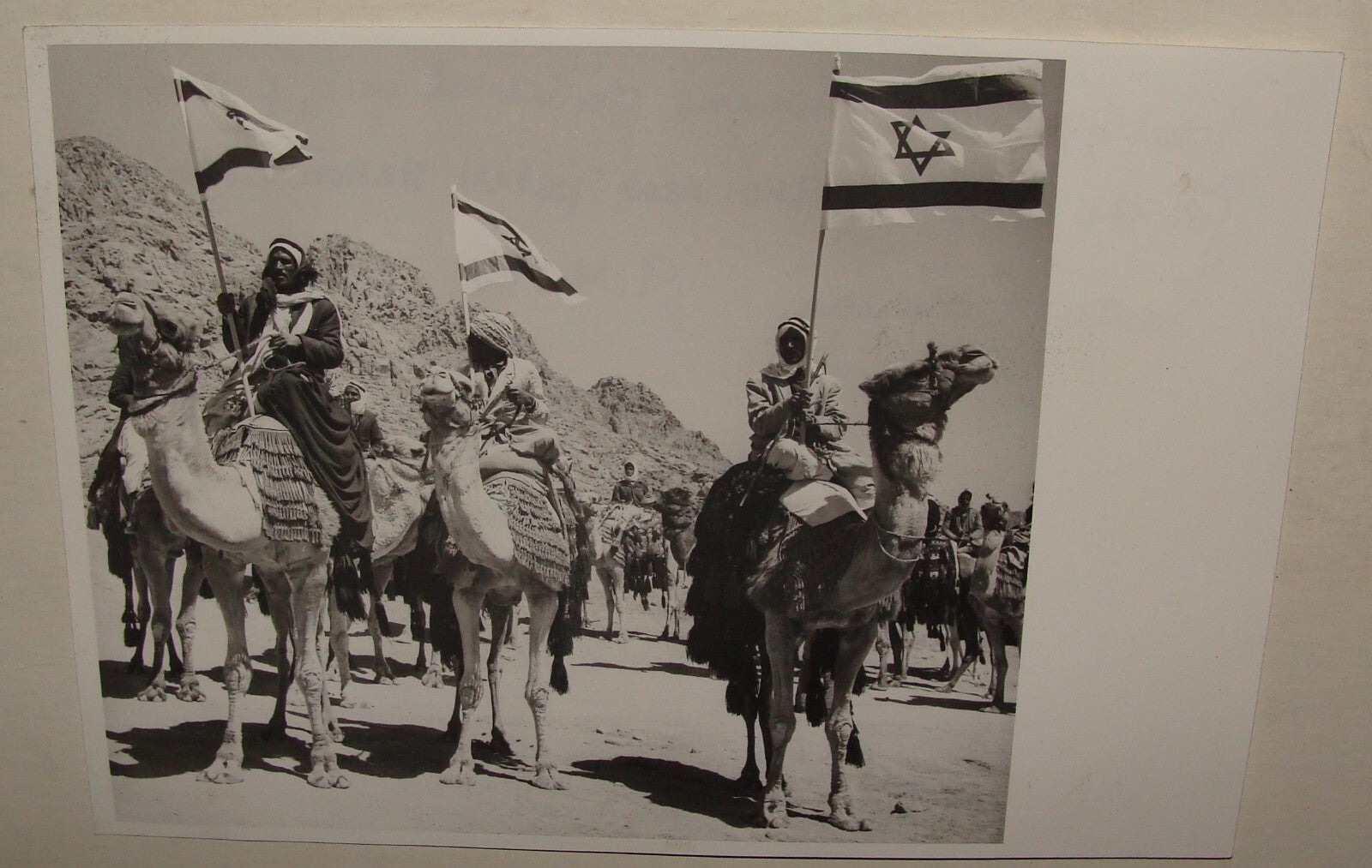 Photo Israel 1974 Egypt Sinai Bedouin Tribe Israeli Oil Gas SANTA CATHERINA x4