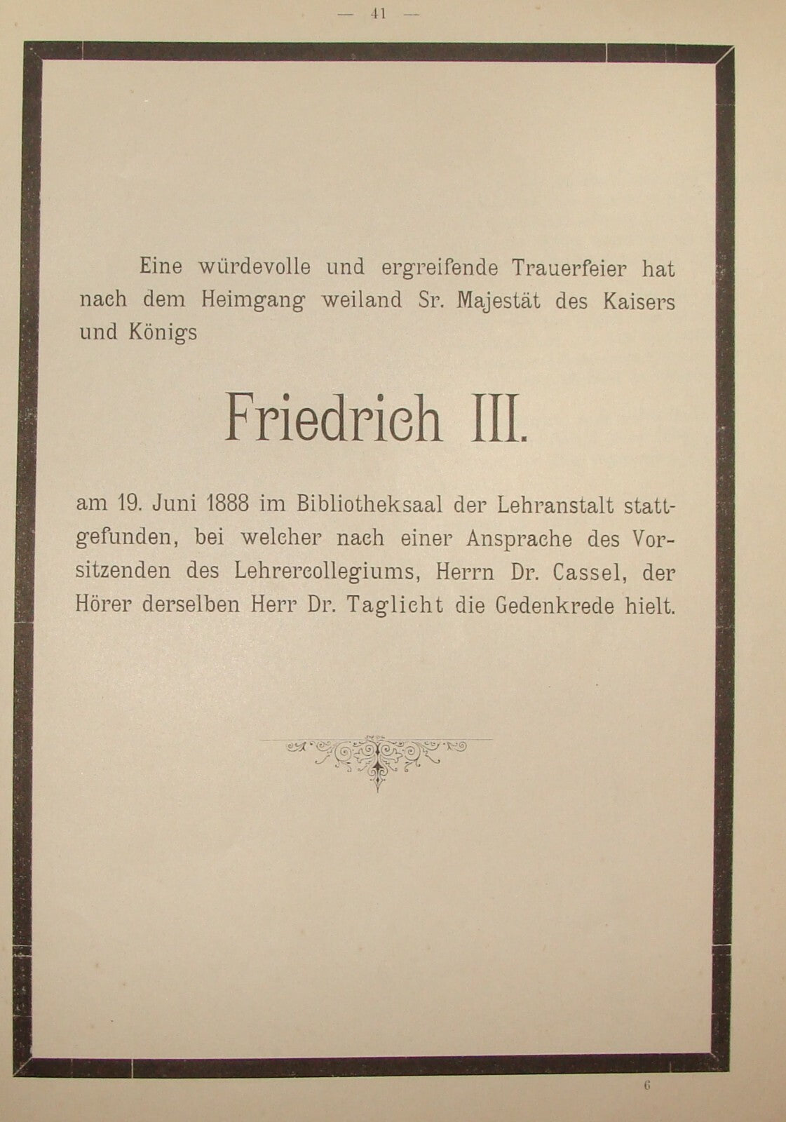 Germany Booklet Jewish RARE Judaica Antique 1889 German Berlin Rabbi University