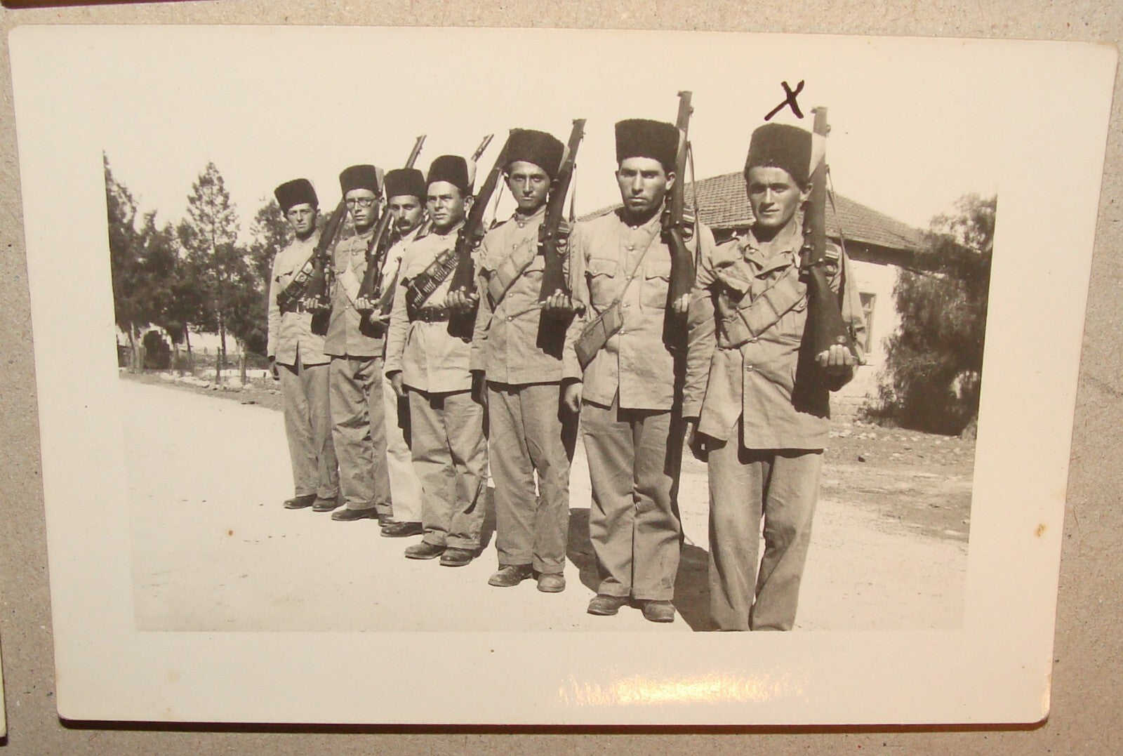 Photo Palestine RARE 1930s-40s Jewish Judaica Israel Hebrew Police NOTRIM x5