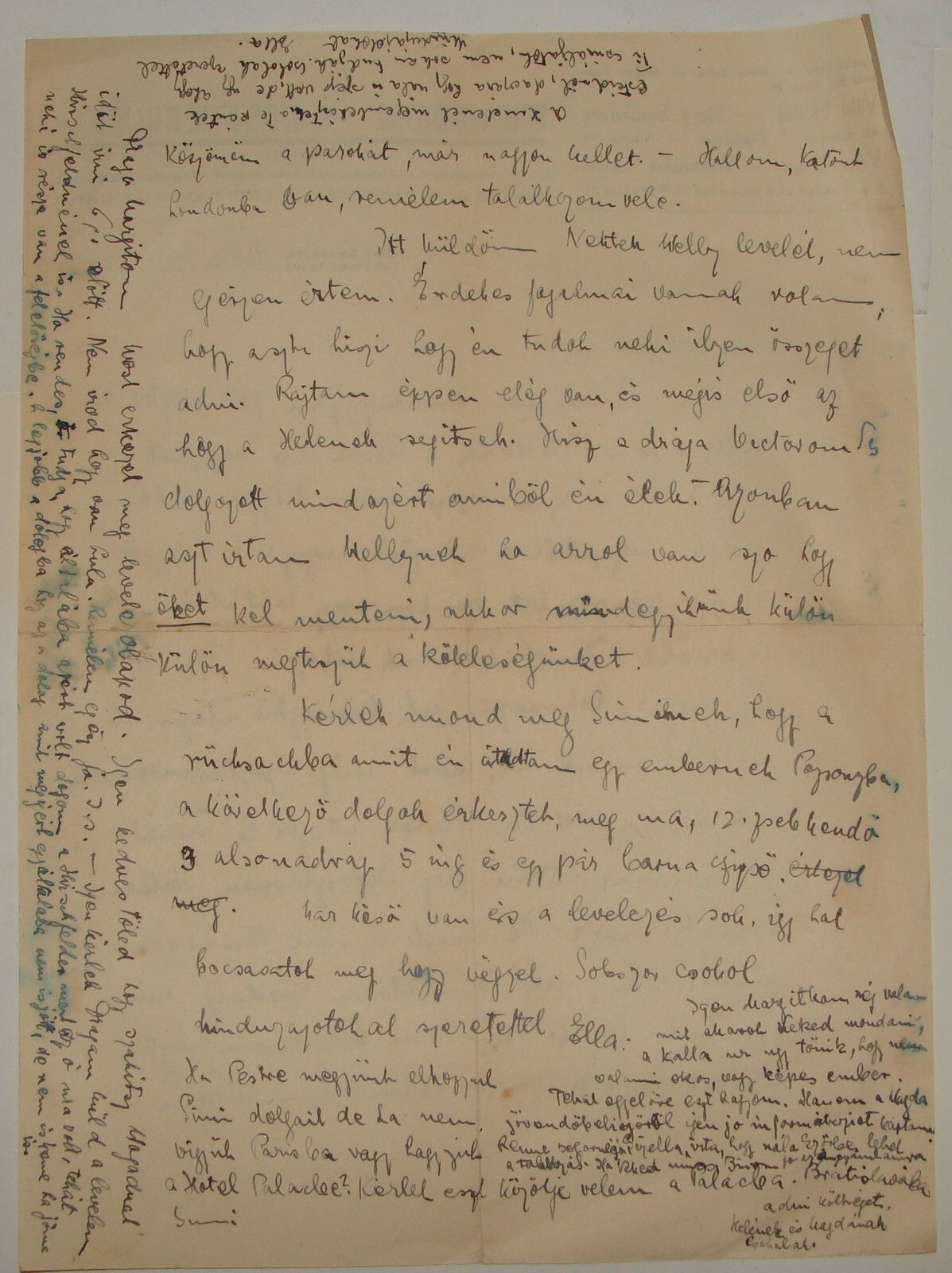 Letter Jewish Judaica 1939 Slovakia PENSION SCHREIBER German Stary Smokovec Jews