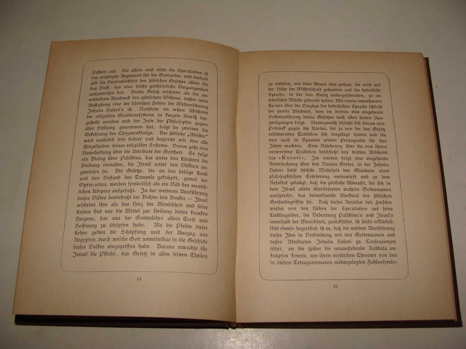 Germany Book Judaica Judaica 1893 German Berlin Jehuda Halevi Divan History