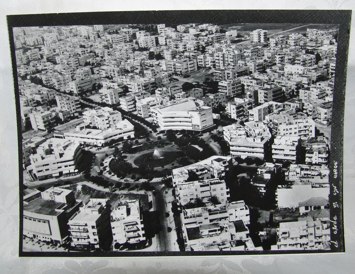 Jewish Judaica Palestine Israel Tel Aviv 1947 Copy Press Photo