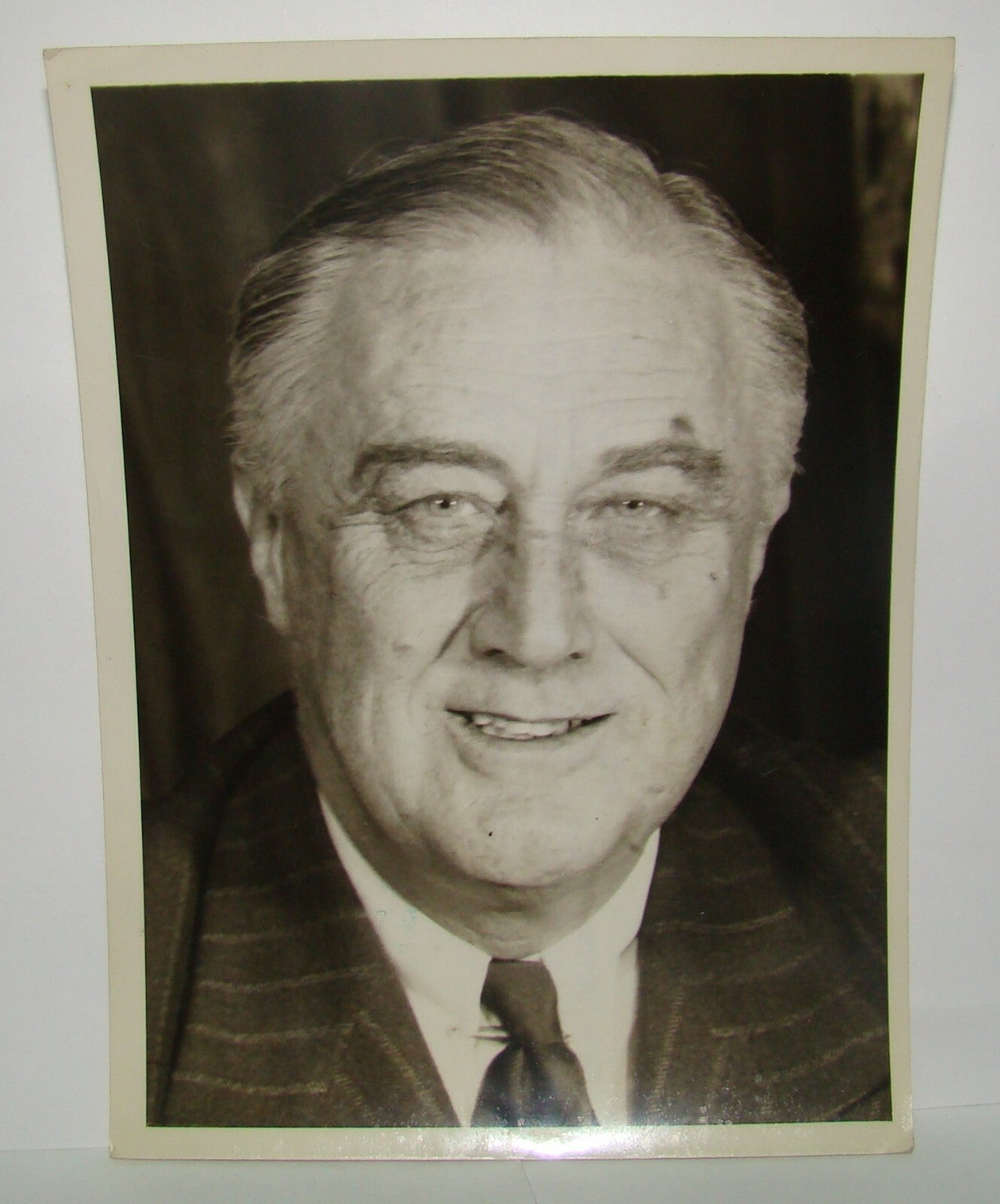 President Roosevelt Press Photo 58th Birthday Portrait