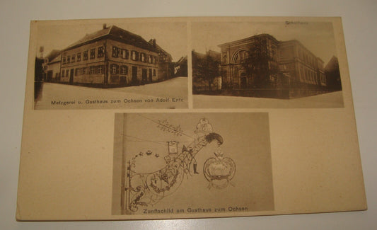 Germany German   Gruss Aus Heidelsheim Bruchsal Photo Postcard