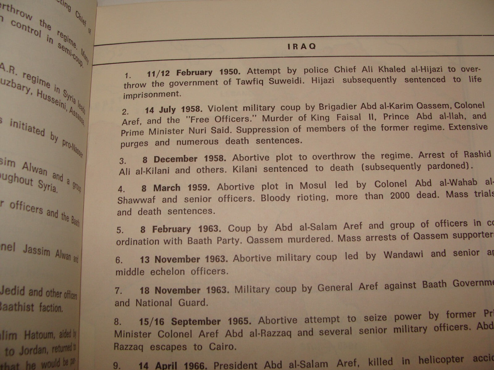 Bulletin Jewish Judaica Israel 1973 Students Middle East Affairs Arab Violence