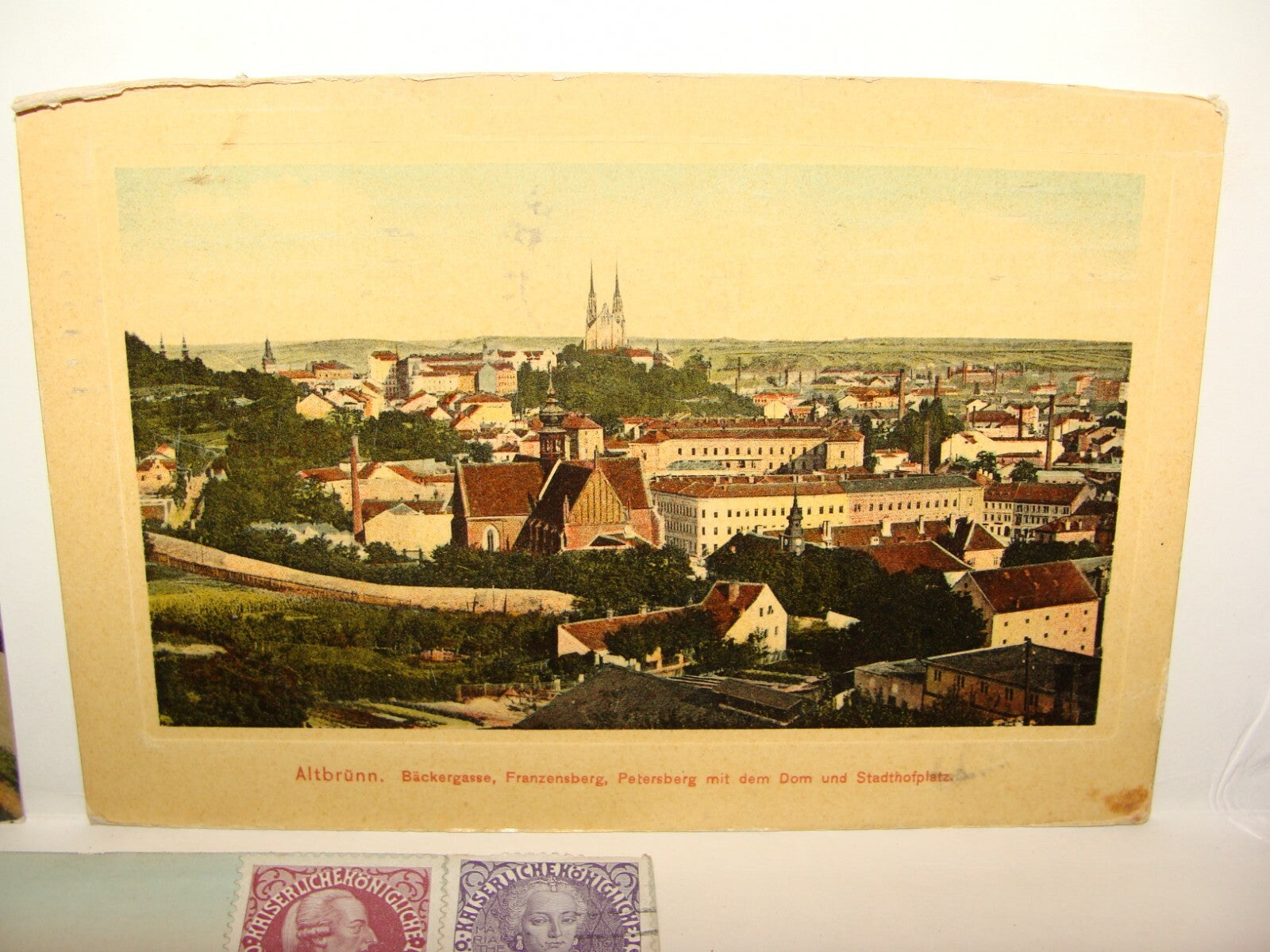 Germany Photo Jewish Card 1909 Czech Slovakia Moravia Brunn Brno Postcard x3