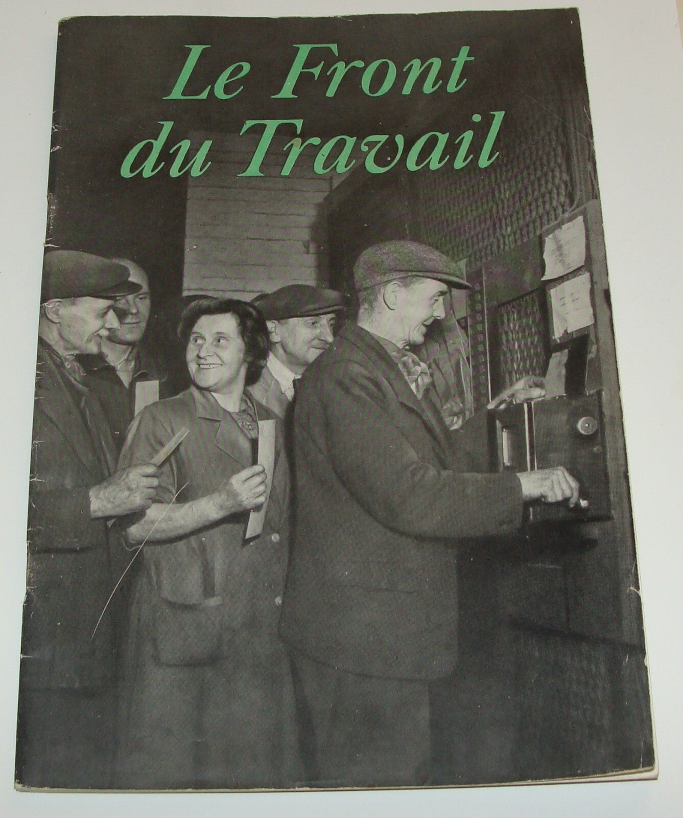Germany France French World War II Booklet   Britain England Army Military Labor