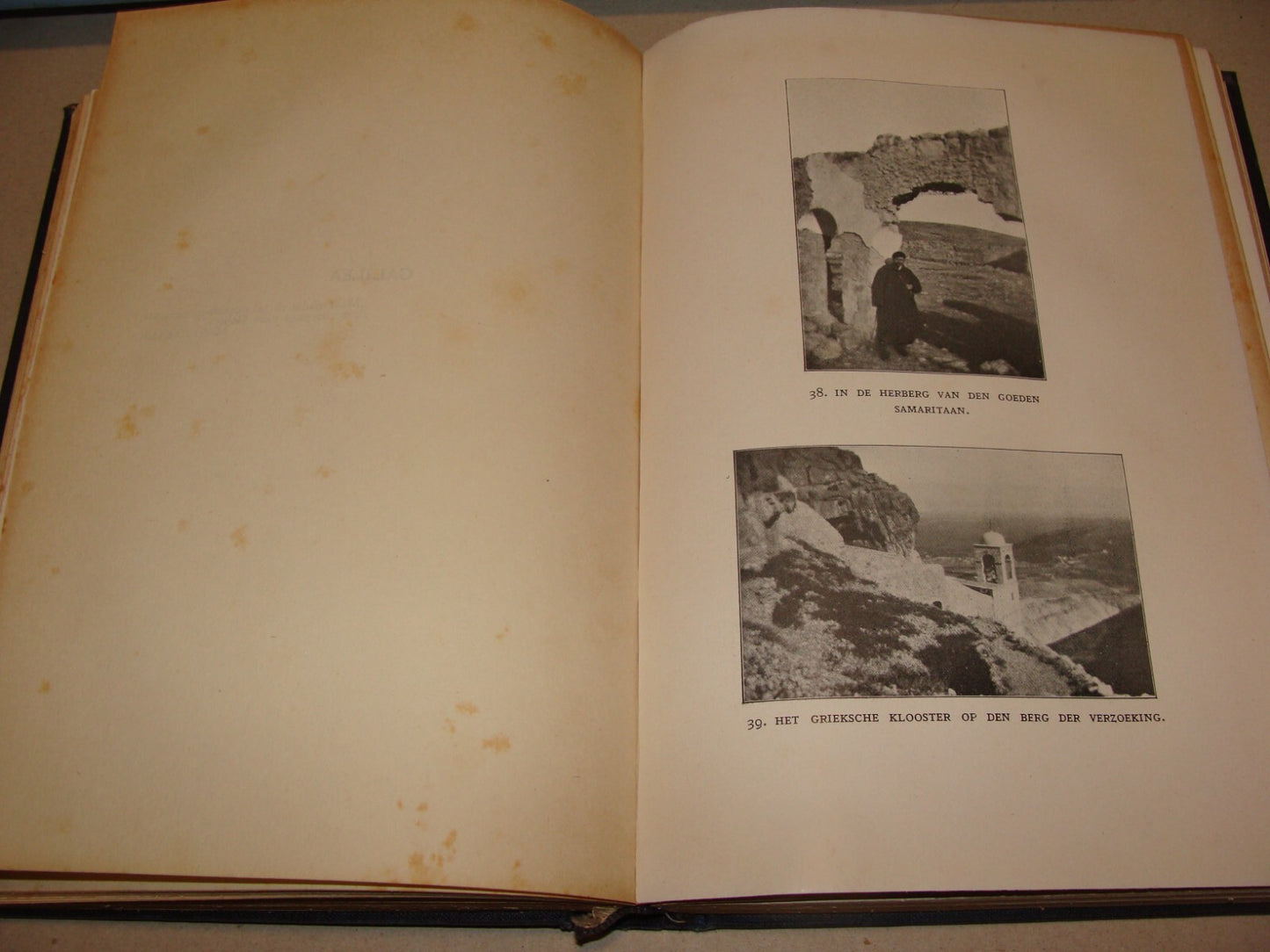 Book Palestine RARE 1925 JERUSALEM Dutch Israel Travel Johannes Jorgensen