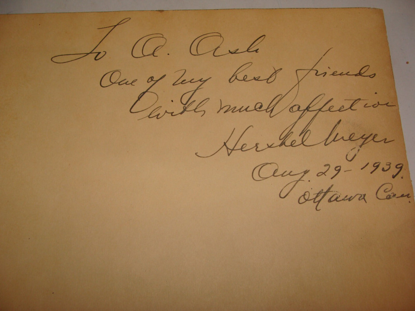 $ Jewish Judaica 1939 MEDICAL LEAVES American Hebrew Hospital Jerusalem