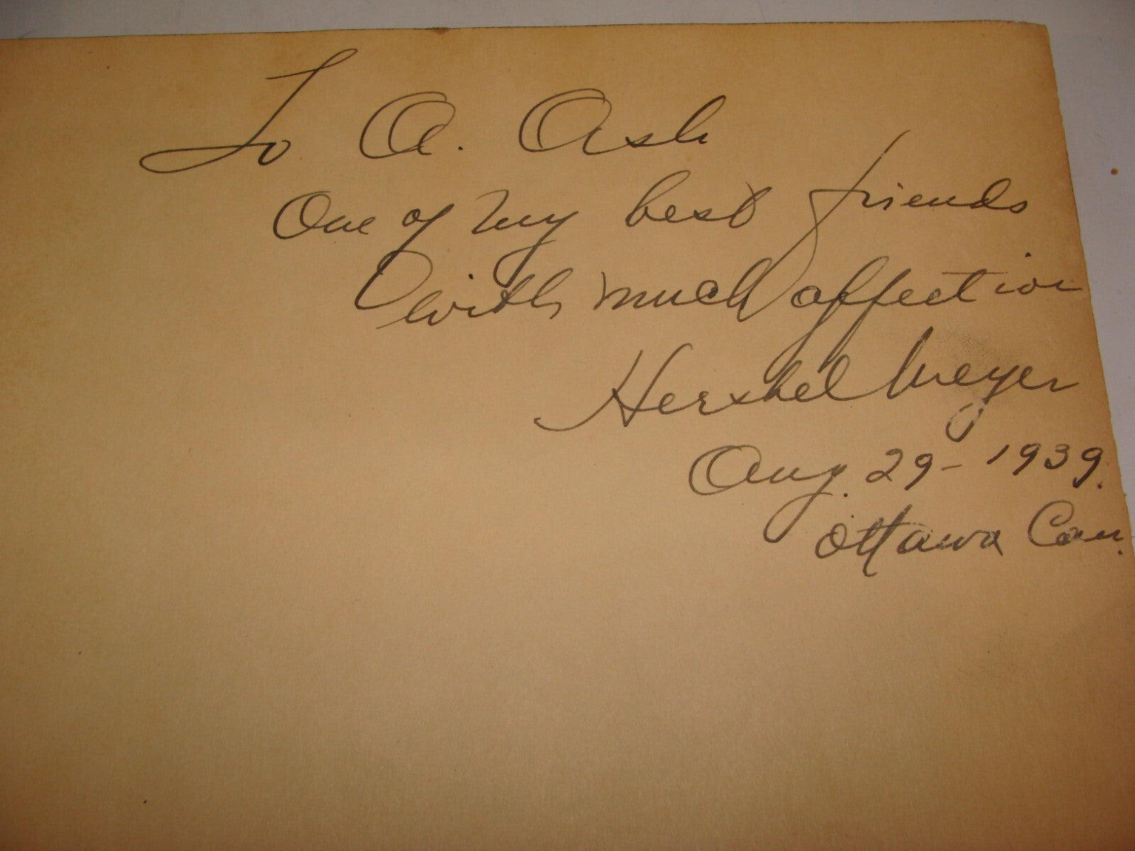 $ Jewish Judaica 1939 MEDICAL LEAVES American Hebrew Hospital Jerusalem