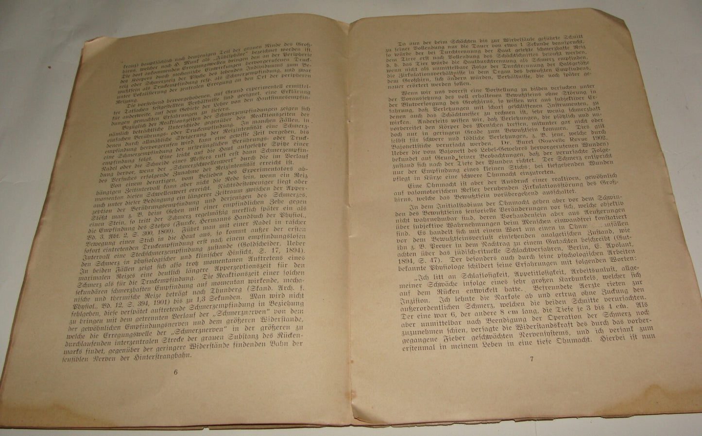 Germany Paper Jewish Judaica Antique 1911 German   Jews Slaughter Kosher Ritual