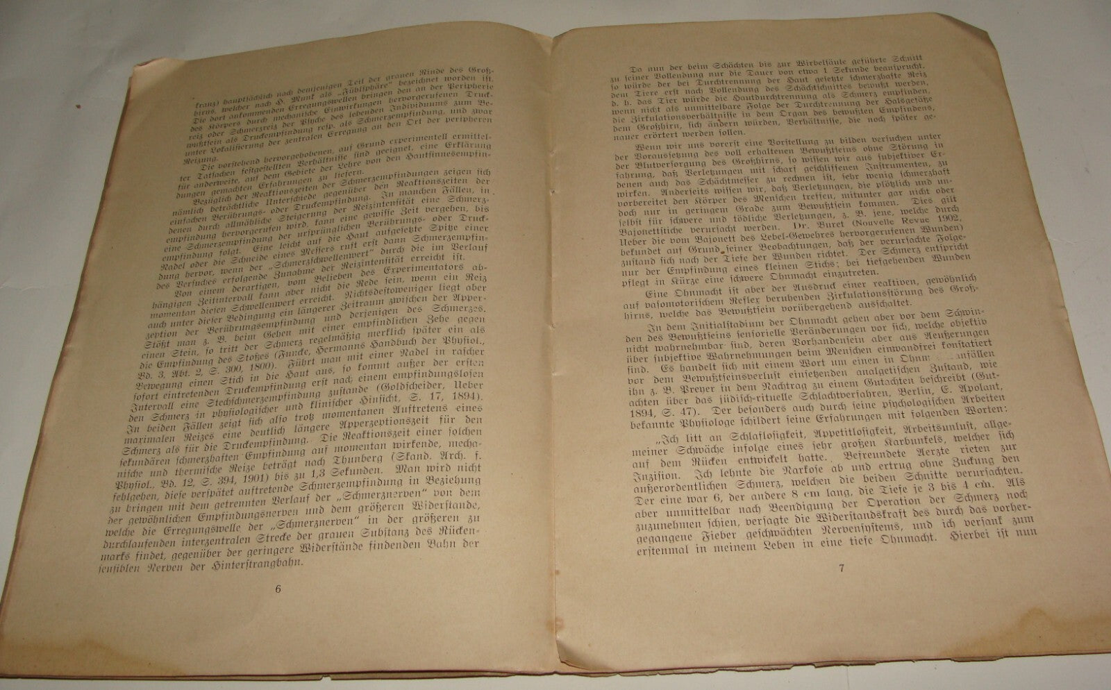 Germany Paper Jewish Judaica Antique 1911 German   Jews Slaughter Kosher Ritual